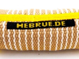 Rund bitkudde Hebrü