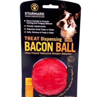 Treat Dispending Bacon Ball small 6cm